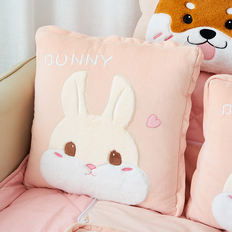 抱枕被子两用午休空调被折叠汽车载枕头办公室午睡毯子二合一靠枕,淘宝优惠券,粉丝福利购,淘宝优惠卷