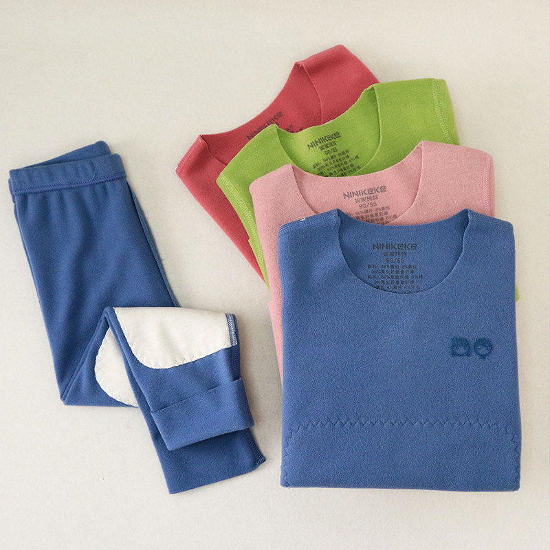 婴儿秋衣秋裤套装儿童睡衣德绒发热保暖内衣男女童秋冬宝宝家居服,淘宝优惠券,粉丝福利购,淘宝优惠卷