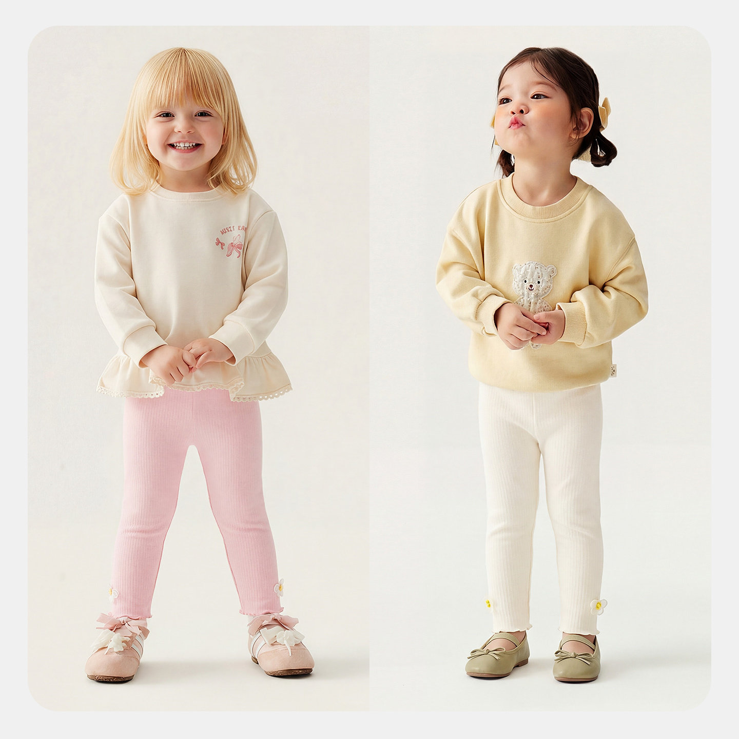 迷你巴拉巴拉女童宝宝打底裤2026春新品舒适弹力不易变形起球裤子,淘宝优惠券,粉丝福利购,淘宝优惠卷