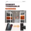 Household shelf storage rack multi-layer floor-to-ceiling balcony storage rack hole board bookshelf integrated wall storage iron shelf