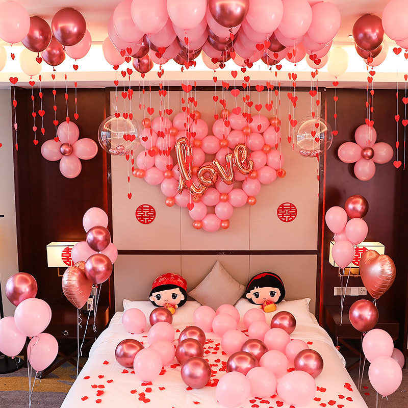 气球装饰婚房布置套装婚礼飘空气球新房结婚场景布置婚庆用品大全,淘宝优惠券,粉丝福利购,淘宝优惠卷