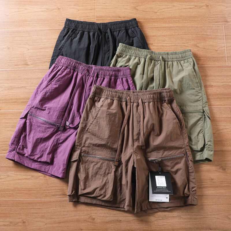 美式工装风!立体大口袋!户外科技面料防水透气男士夏季休闲短裤,淘宝优惠券,粉丝福利购,淘宝优惠卷