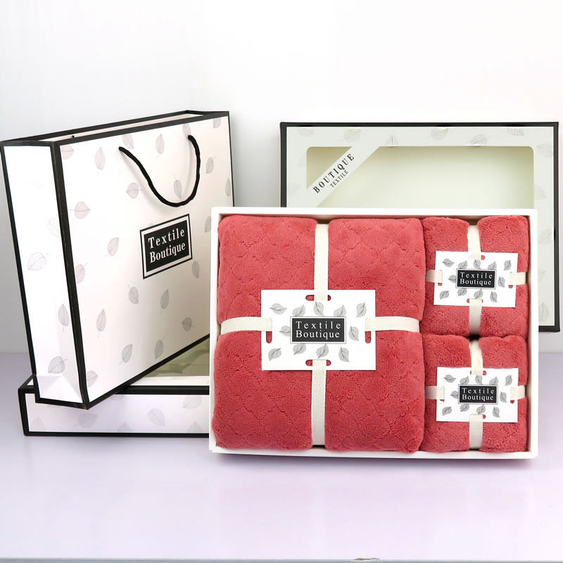 毛巾浴巾三件套礼盒礼品套装珊瑚绒可定制伴手礼家用婚庆结婚回礼,淘宝优惠券,粉丝福利购,淘宝优惠卷