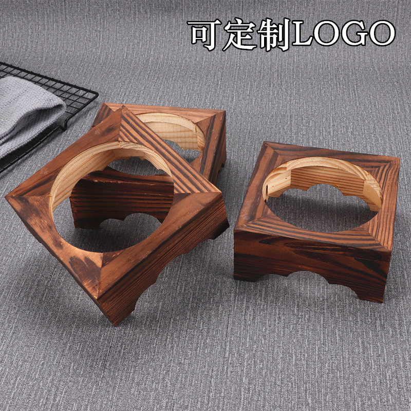 木锅架石锅隔热架 砂锅木架碗架木锅架 拌饭专用韩国料理石煲木架,淘宝优惠券,粉丝福利购,淘宝优惠卷