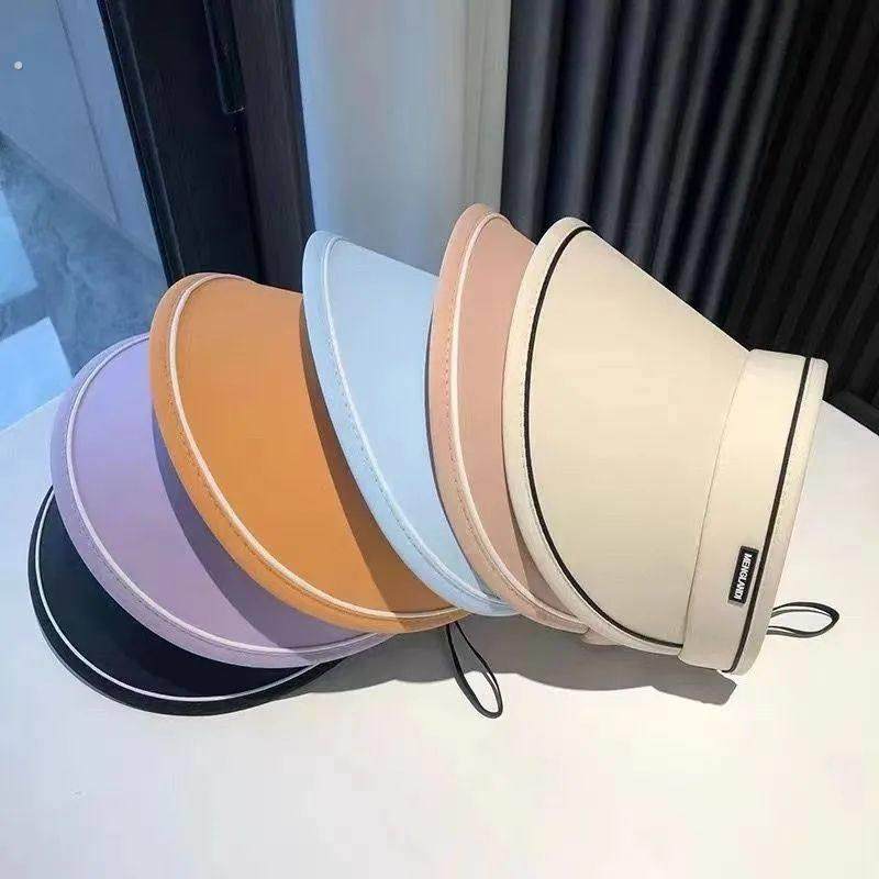 空顶防晒太阳帽遮阳帽帽檐遮脸户外夏季新款uv紫外线帽子骑车,淘宝优惠券,粉丝福利购,淘宝优惠卷