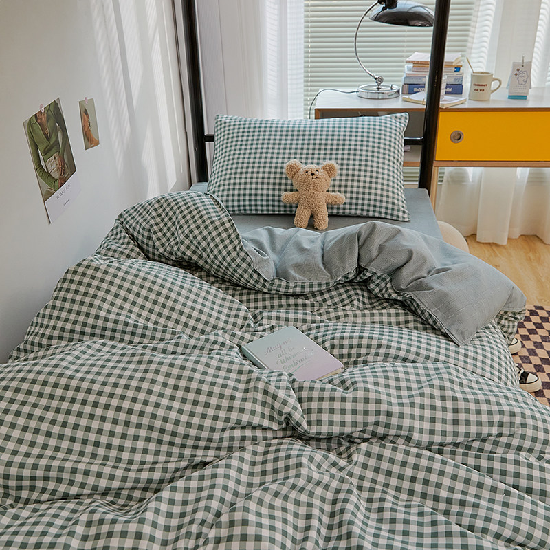 学生宿舍床上三件套人床上下铺被套床用品水洗棉少女生床品,淘宝优惠券,粉丝福利购,淘宝优惠卷