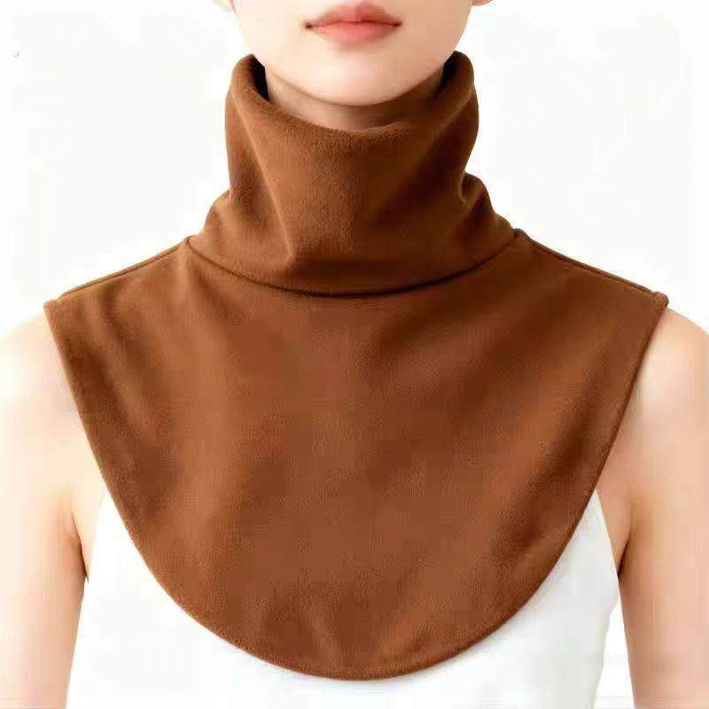 男女德绒假领子新款围脖百搭卫衣毛衣领高领保暖护颈椎脖套秋冬季,淘宝优惠券,粉丝福利购,淘宝优惠卷