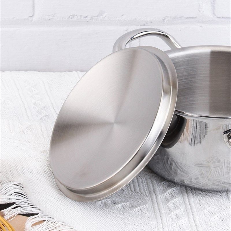 304不锈钢纯色锅盖全钢钢盖加厚汤锅奶锅无气孔微鼓耐摔耐用家用,淘宝优惠券,粉丝福利购,淘宝优惠卷