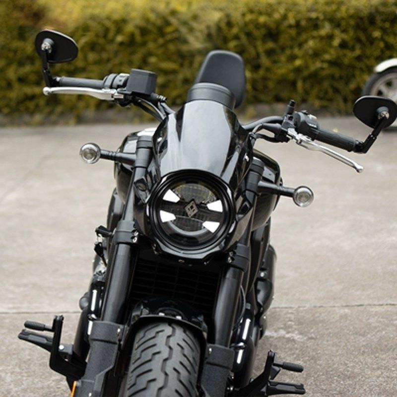 黑旗500改装异形大灯罩专用猪头罩导流罩车头装饰罩无损安装直上,淘宝优惠券,粉丝福利购,淘宝优惠卷