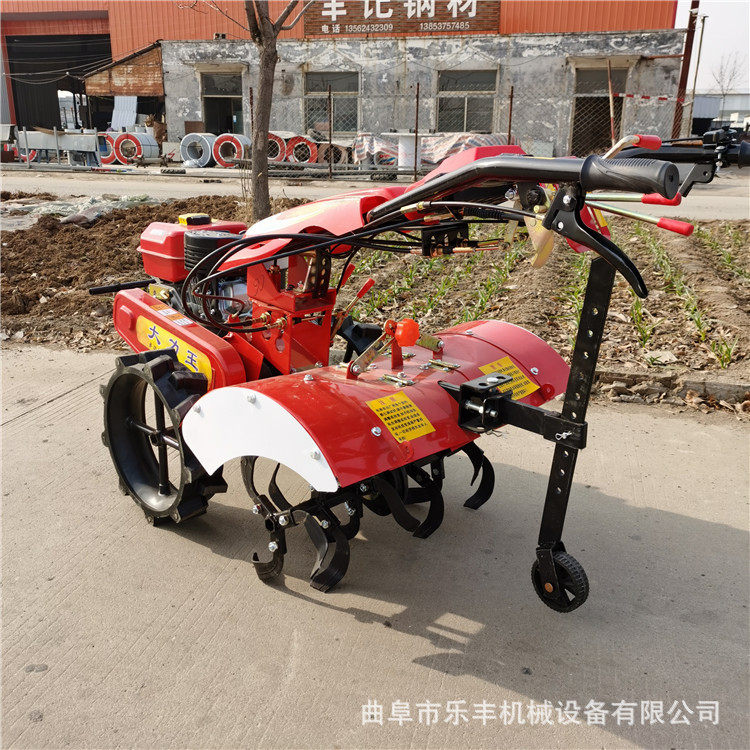 New model 176 diesel micro-tiller, household small rotary tiller, hand-held greenhouse micro-tiller