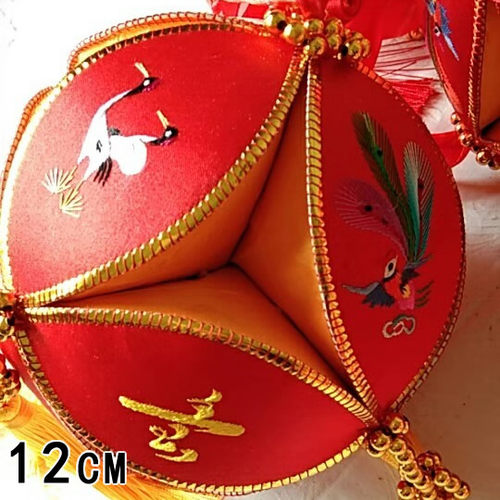 绣球广西壮 族100%纯手工艺品民族舞蹈结婚庆典抛刺绣彩绣球特色 - 图1