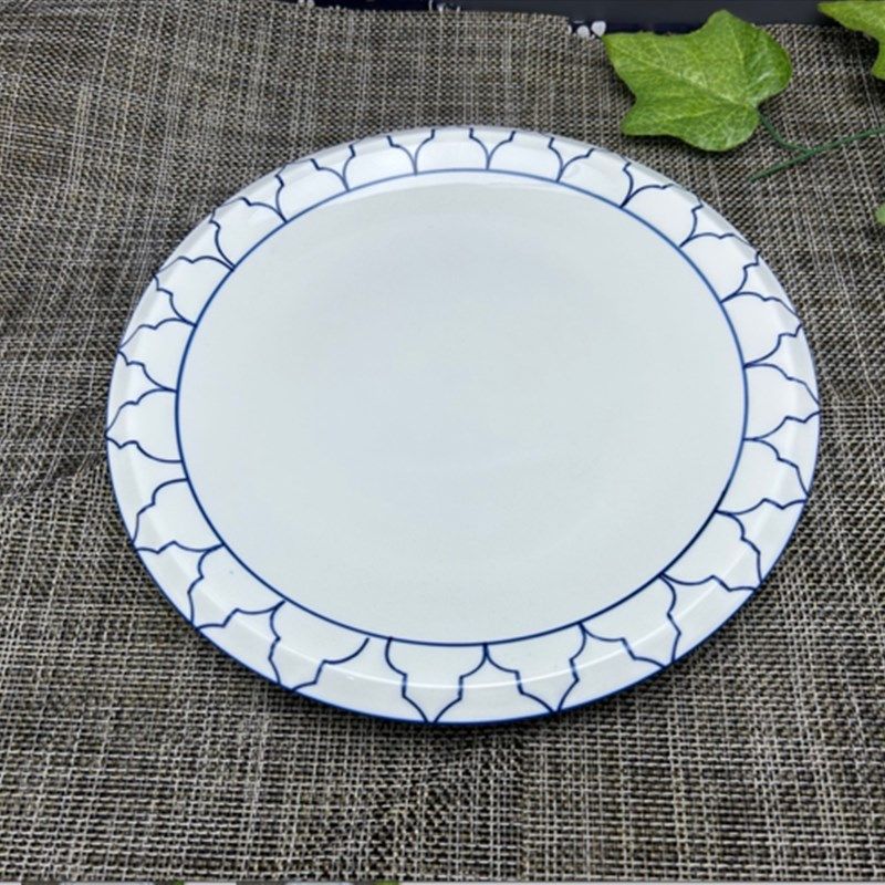 牛排陶瓷圆形西餐盘子菜盘家用碟子酒店浅盘菜碟商用炒菜盘大圆盘,淘宝优惠券,粉丝福利购,淘宝优惠卷