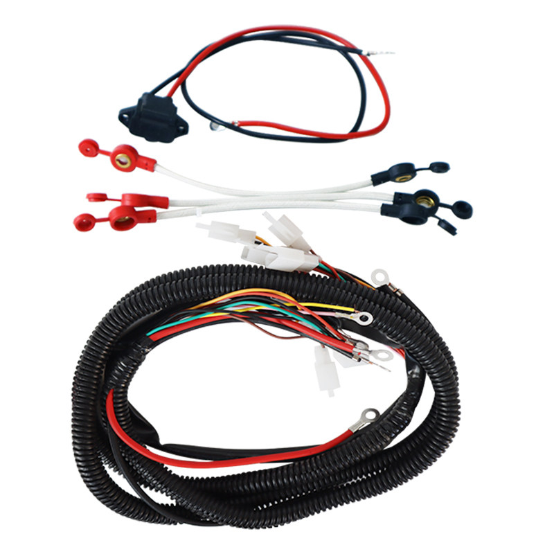 工地电动拉砖车整车大线干电瓶工程搬运车电瓶线充电头线束配件,淘宝优惠券,粉丝福利购,淘宝优惠卷