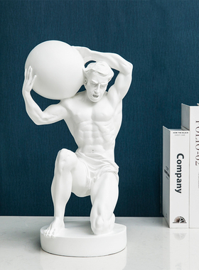 北欧创意人物雕塑落地摆件艺术品客厅装饰品户外人像大型摆件定制