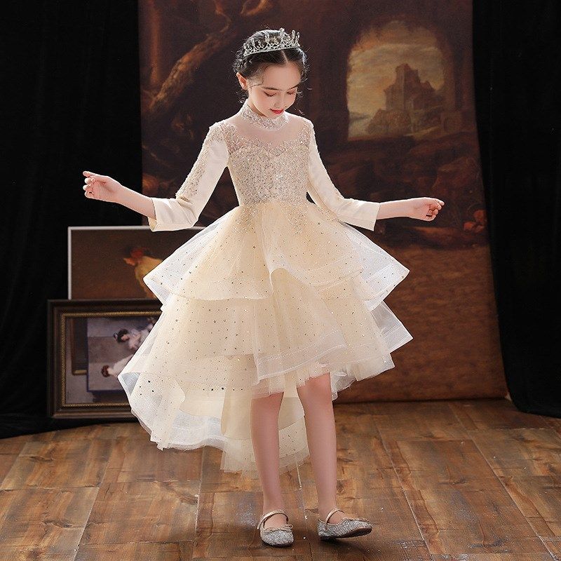 大码礼服高端花童婚纱公主裙生日宴会走秀小主持人钢琴演奏演出服,淘宝优惠券,粉丝福利购,淘宝优惠卷