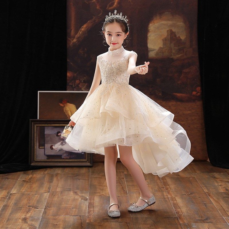 大码礼服高端花童婚纱公主裙生日宴会走秀小主持人钢琴演奏演出服,淘宝优惠券,粉丝福利购,淘宝优惠卷