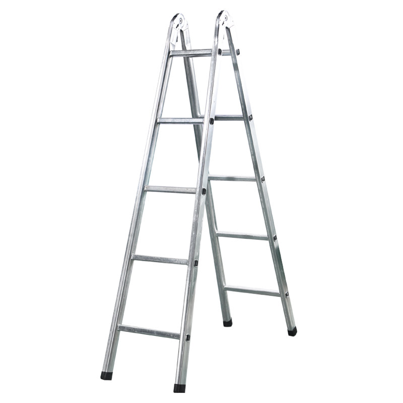 梯子家用人字梯镀锌铁管折叠梯室内多功能加厚两用一字双侧工程梯,淘宝优惠券,粉丝福利购,淘宝优惠卷