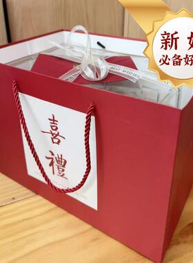 新婚礼物送给新娘姐妹双面亚克力微景观摆件婚纱照片定制闺蜜礼物