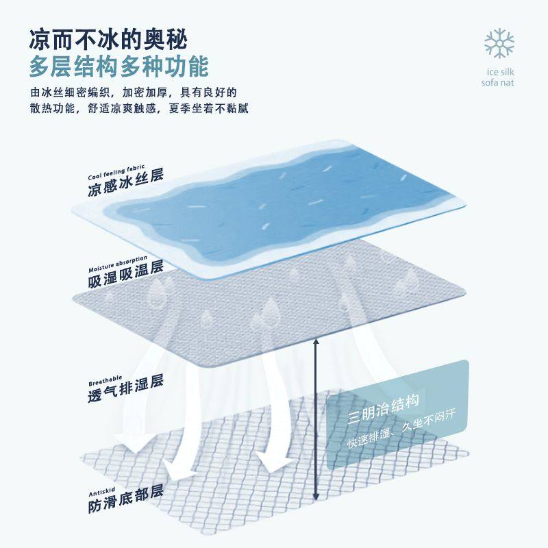 冰丝坐垫椅子椅垫办公室久坐椅垫学生凳子板凳餐椅屁垫夏季凉垫子,淘宝优惠券,粉丝福利购,淘宝优惠卷