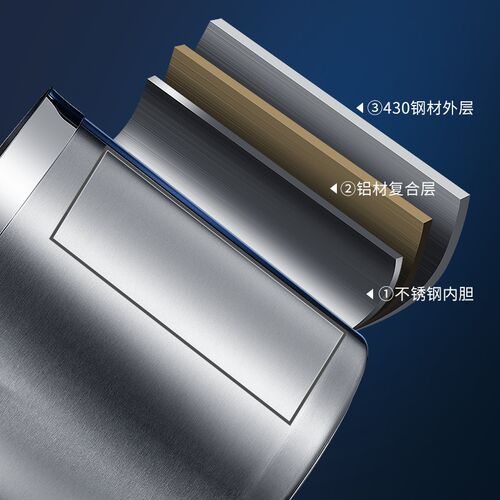 唐雅不锈钢桶圆桶带盖商用汤桶烧水桶卤桶炖锅大容量加厚家用汤锅 - 图1