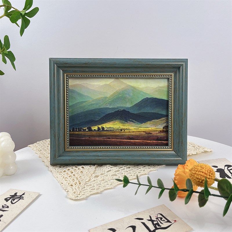 巨人山招财油画桌面摆件客厅背景墙装饰画靠山挂画卧室办公室壁画,淘宝优惠券,粉丝福利购,淘宝优惠卷