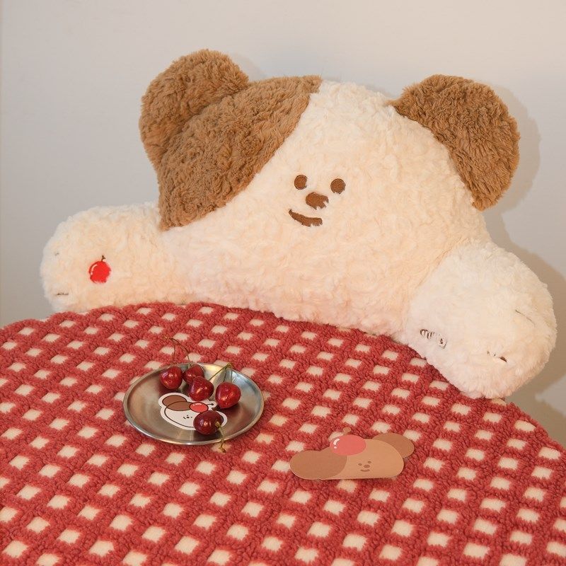 DTMOON 加厚加大抱枕糯米糍布丁靠枕护腰支撑办公室舒适腰靠腰枕,淘宝优惠券,粉丝福利购,淘宝优惠卷