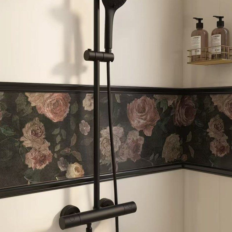 复古美拉德风PVC自粘墙贴纸防水防潮墙纸浴室卫生间瓷砖墙壁纸贴,淘宝优惠券,粉丝福利购,淘宝优惠卷