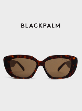 BLACKPALM复古矩形框防紫外线墨