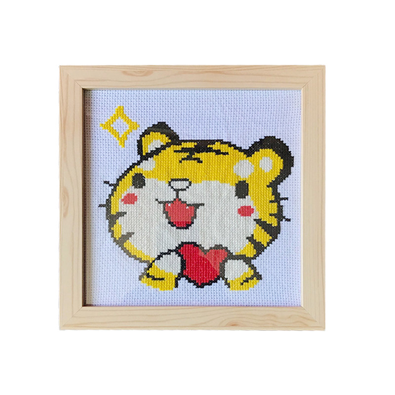 十字绣纯手工成品十二生肖属相已绣好的出售带相相框送人礼物摆台,淘宝优惠券,粉丝福利购,淘宝优惠卷