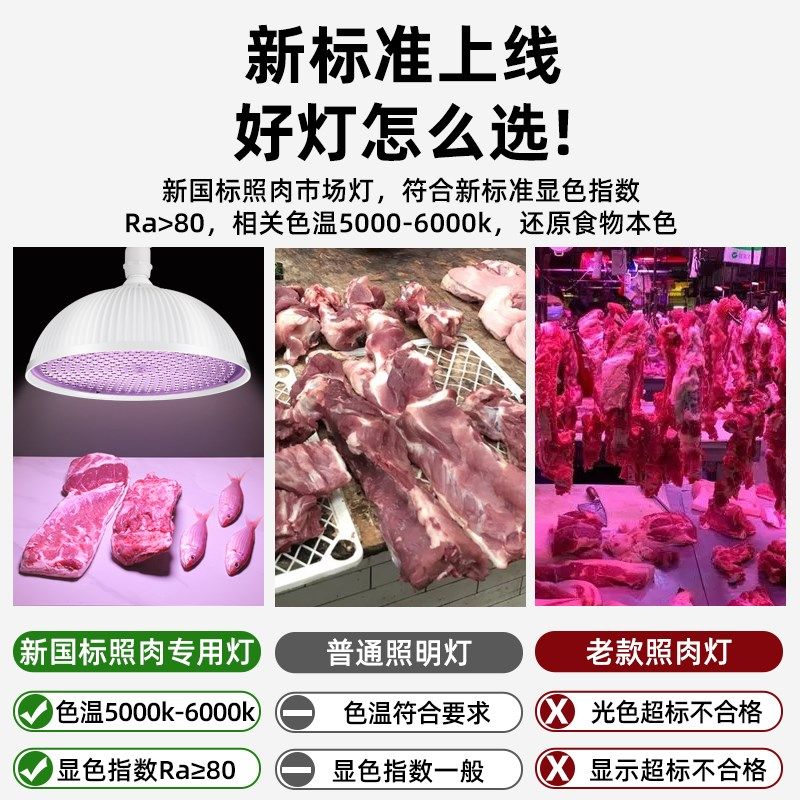 新款圆壳led生鲜灯猪肉灯卤菜灯熟食灯超市鲜肉海鲜蔬菜灯专用灯,淘宝优惠券,粉丝福利购,淘宝优惠卷