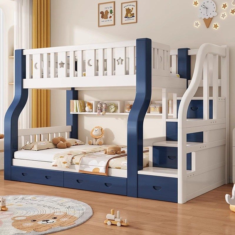 全实木高低床上下床双层床成年大人母子多功能上下铺子母床儿童床,淘宝优惠券,粉丝福利购,淘宝优惠卷