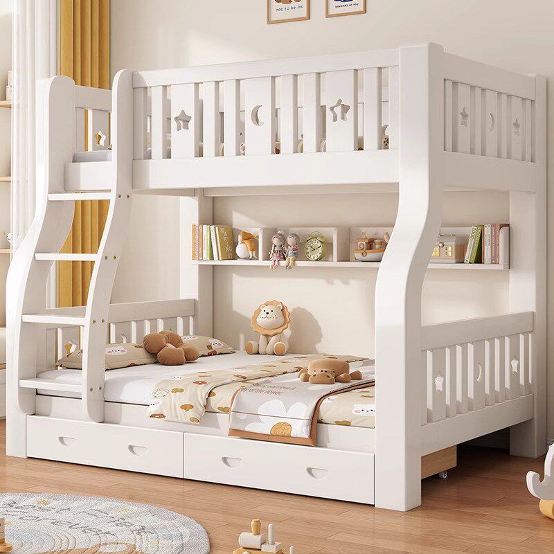 全实木高低床上下床双层床成年大人母子多功能上下铺子母床儿童床,淘宝优惠券,粉丝福利购,淘宝优惠卷
