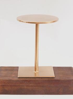 新中式禅意摆件根雕木雕底座定制DIY样板房家居风化木铁艺工艺品