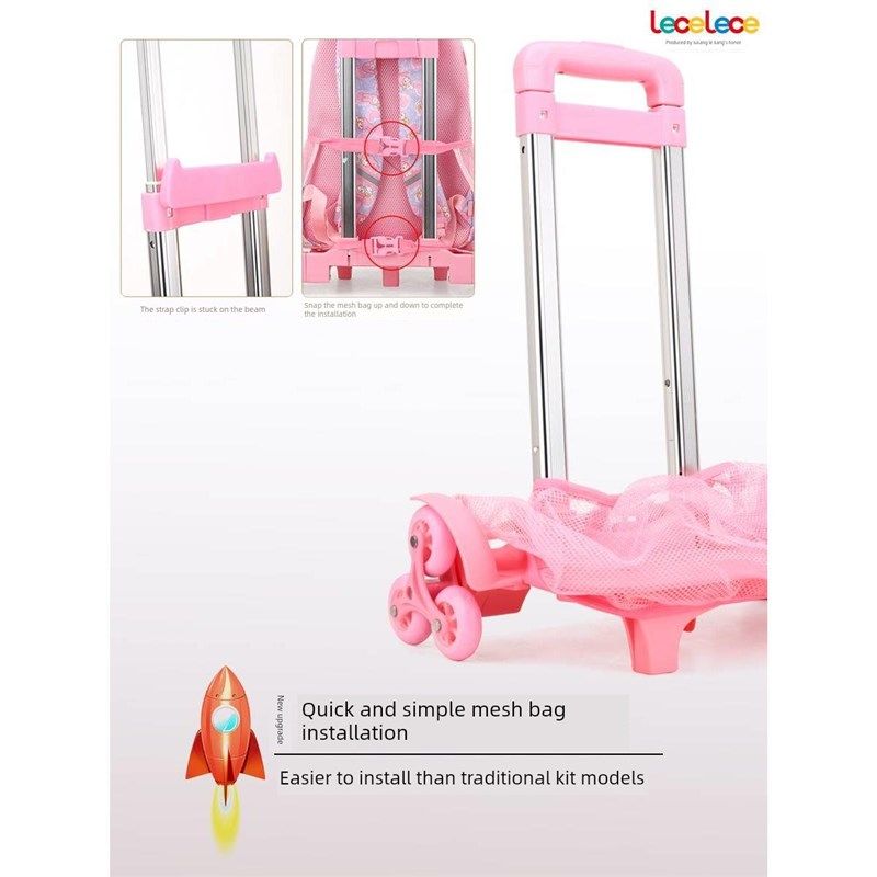 放书包的小拖车学生专用小拉车拉书包的小车可折叠万向轮爬楼拉杆,淘宝优惠券,粉丝福利购,淘宝优惠卷