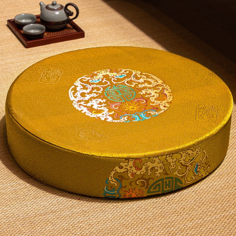 Meditation futon cushion Zen home ground sitting post kowtow to worship Buddha incense kneeling cushion bay window tatami sitting cushion