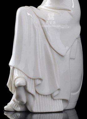 趣 德化白瓷古典仕女美女人物雕塑工艺品客厅家居礼品摆件