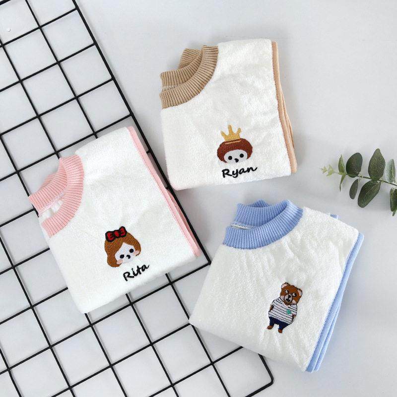 儿童洗漱围巾小孩洗脸围兜儿童多功能洗漱巾双面防水围嘴不湿衣,淘宝优惠券,粉丝福利购,淘宝优惠卷