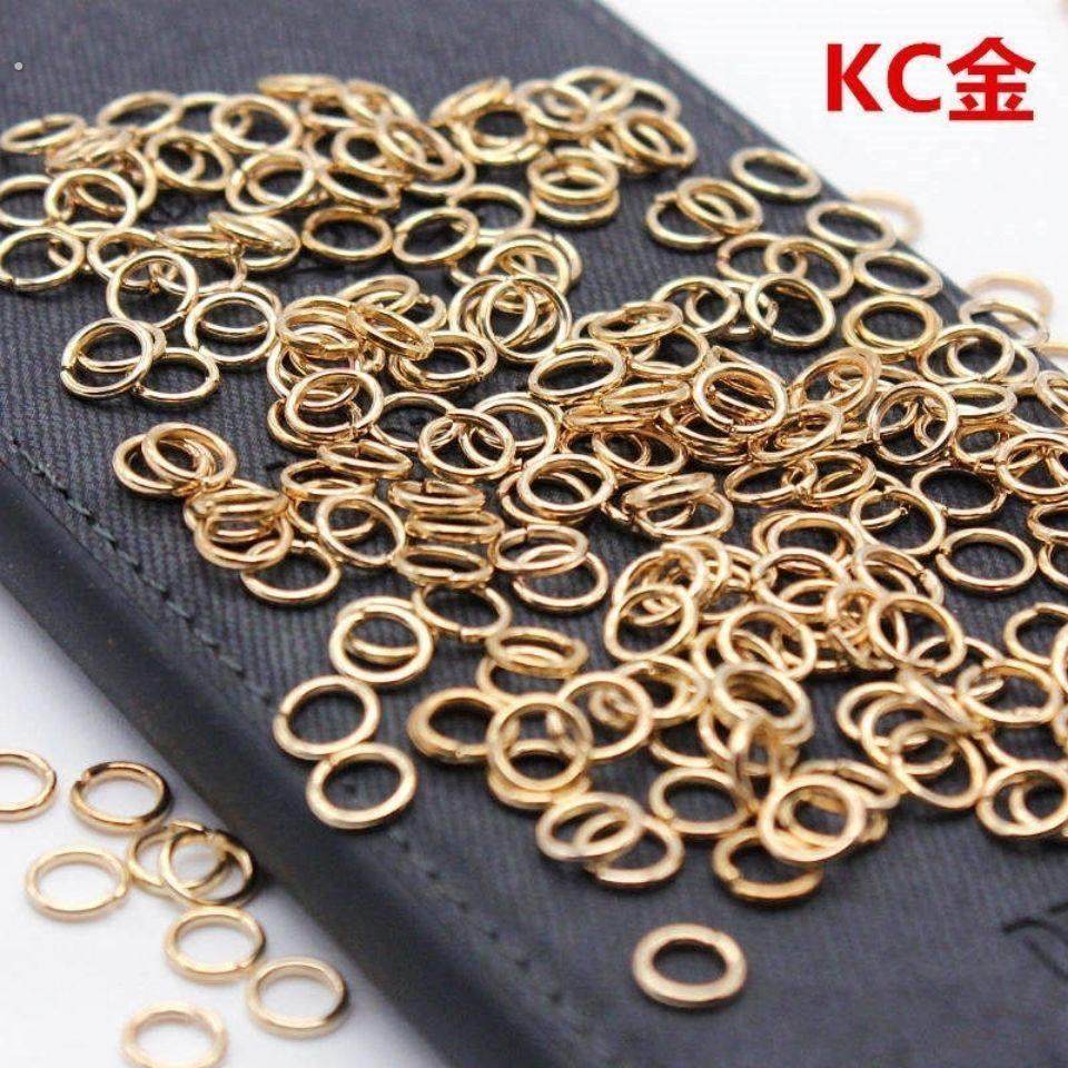 【200个】4/5/6mm开口圈平口圈项链手链链条接口手工饰品配件,淘宝优惠券,粉丝福利购,淘宝优惠卷