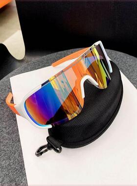 男女户外骑行登山滑雪防风防虫太阳眼镜大框夜视骑行护目一体太阳