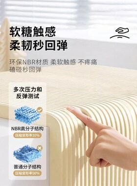 婴儿床围栏软包防撞条海绵加厚床边围挡拼接床护栏宝宝床头防磕碰