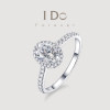 IDO Forever cultured diamond pigeon egg diamond ring