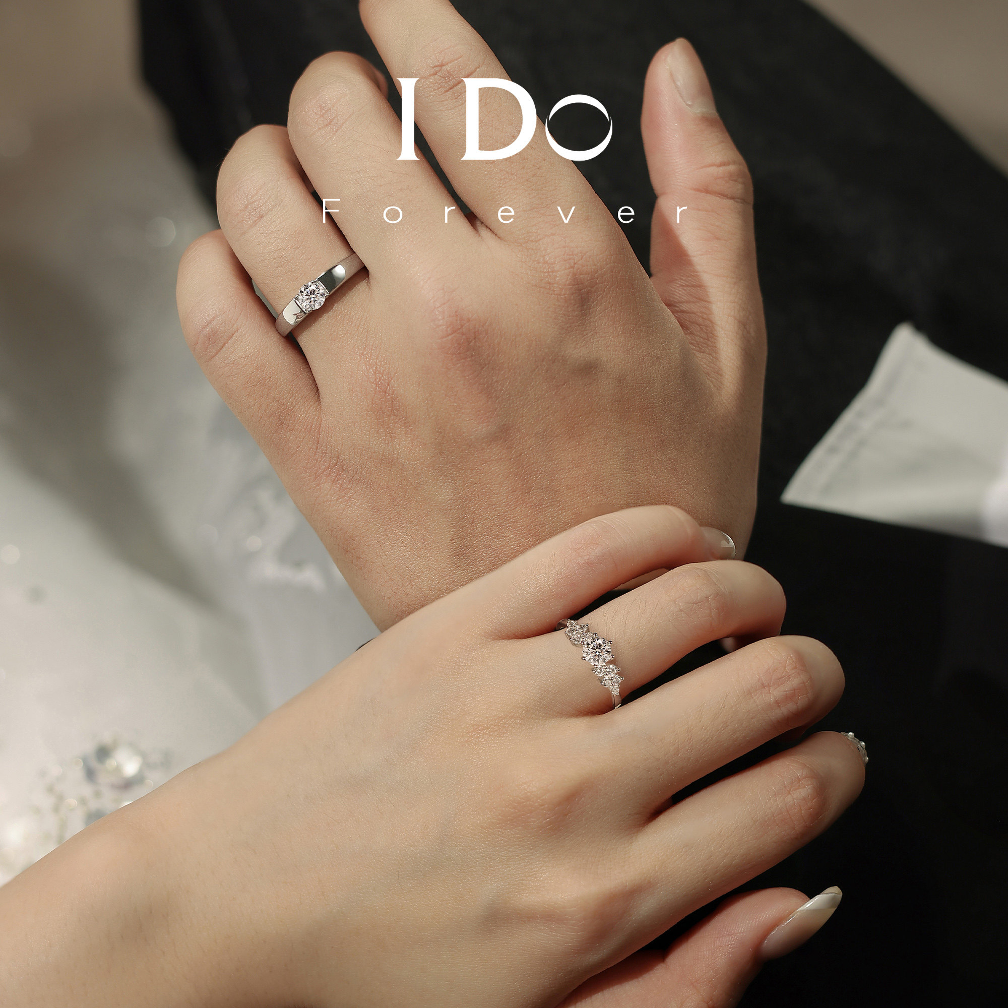 Propose with IDO Forever cultivated diamond ring