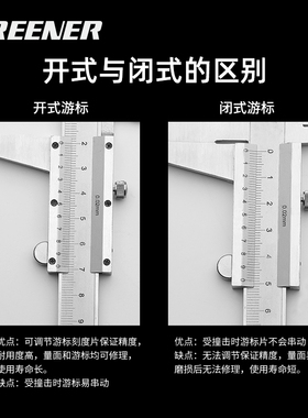 绿林游标卡尺高精度数显家用小型工业级量具不锈钢油标文玩深度尺