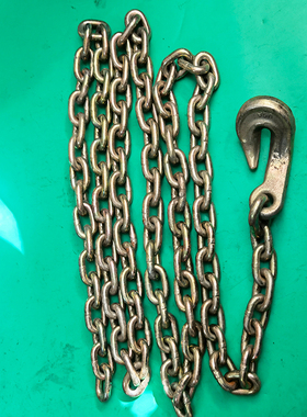 弯钩吊链起重链条吊索具汽车捆绑链条索具飞机链羊角抓钩钣金链勾