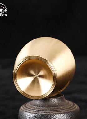 纯黄铜酒坛创意摆件礼品景区纪念品酒厂配套赠品随身酒壶酒缸铜器