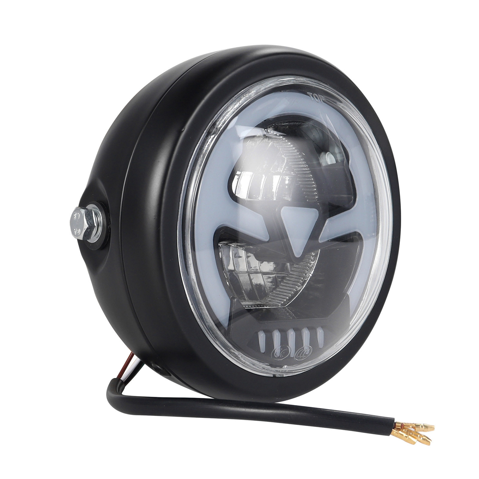 Retro motorcycle modified LED daytime aperture headlights headlights Harley motorcycle headlights retro lights