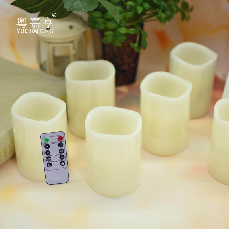 7.5cm波浪口遥控LED电子蜡烛浪漫温馨会所求婚创意装饰石蜡假蜡烛,淘宝优惠券,粉丝福利购,淘宝优惠卷