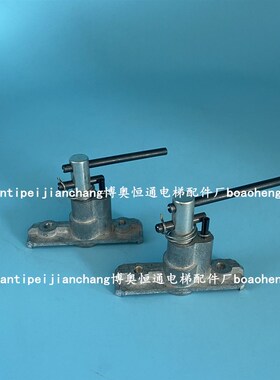 巨人通力电梯三角锁西尔康厅门小门锁通力威特锁芯层门钥电梯配件