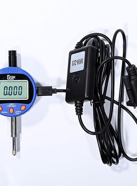 西瓦卡数显千分表百分表0.001数据线0-12 25 50mm高度规二次开发
