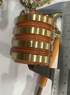 集电环 铜环 4路 导电滑环内径20 25 30 35MM 外径60MM 高68MM